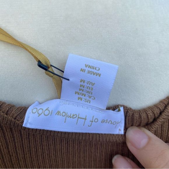 House Of Harlow 1960 Cutout Midi Dress size M - Picture 6 of 7